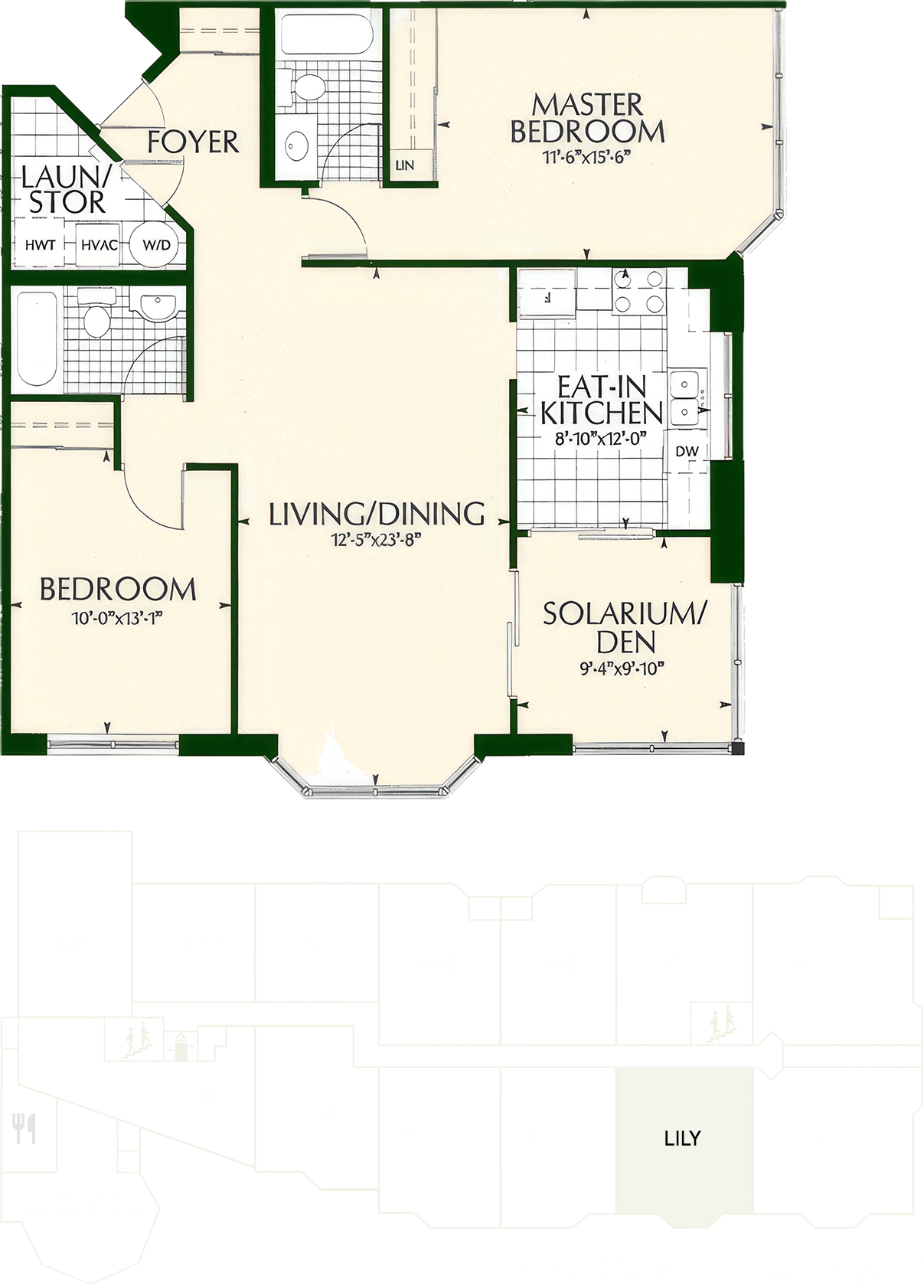 Lily floor layout