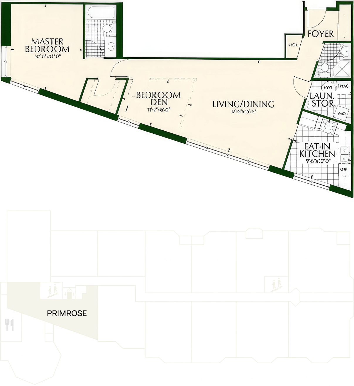 Primrose floor layout